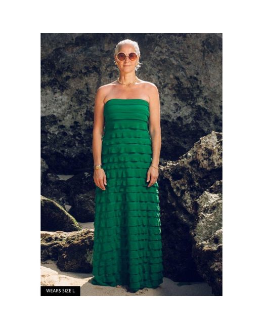 SACHA DRAKE Green Maddison Dress