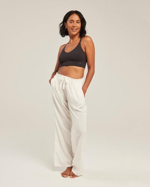 Nudea White The Classic Trouser