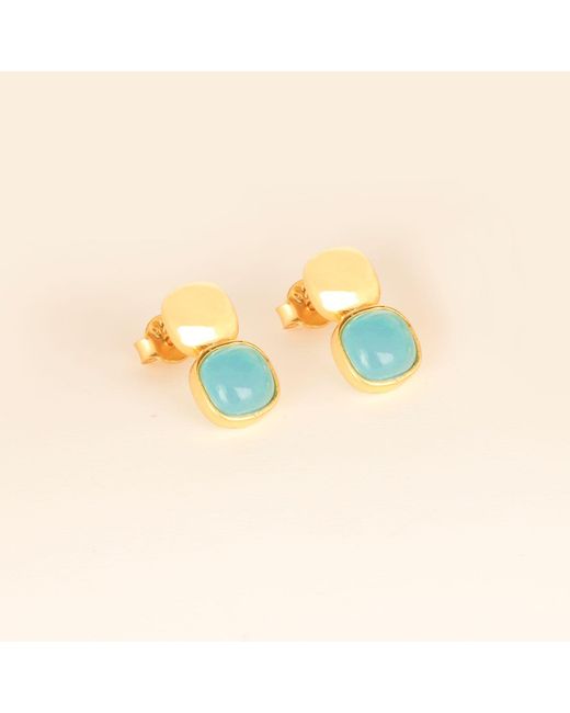 Lila Rasa Multicolor Glossy & London Crystal Stud