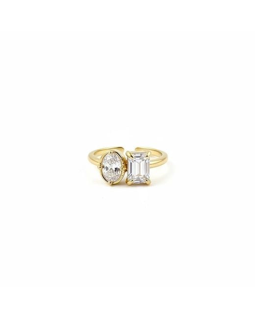 By Virgo Metallic Duelle Ring