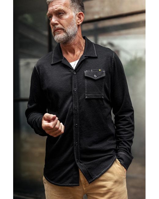&SONS Trading Co Black Midwest Shirt for men