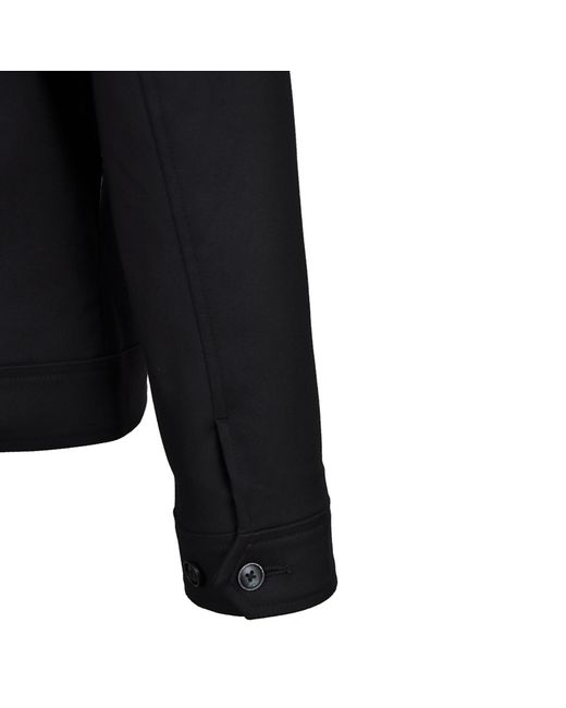 DAVID WEJ Blue Ashford Relaxed Patch Pocket Jacket for men