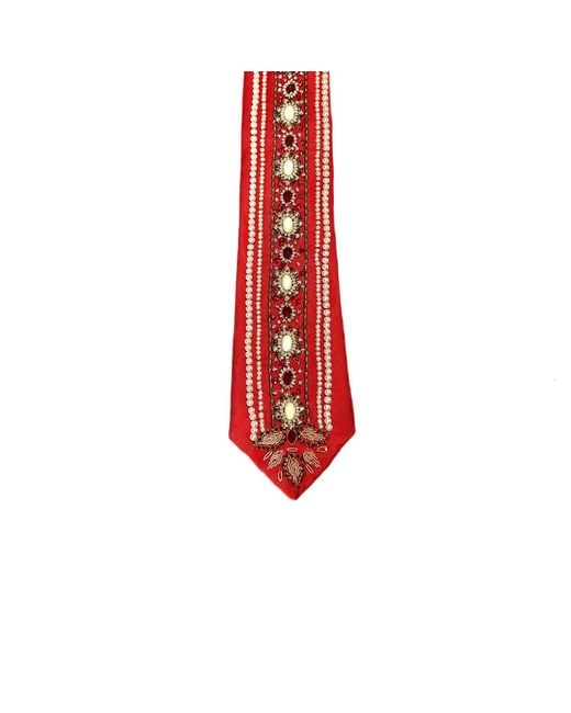 Zars London Red Ornate Pearl Luxe for men