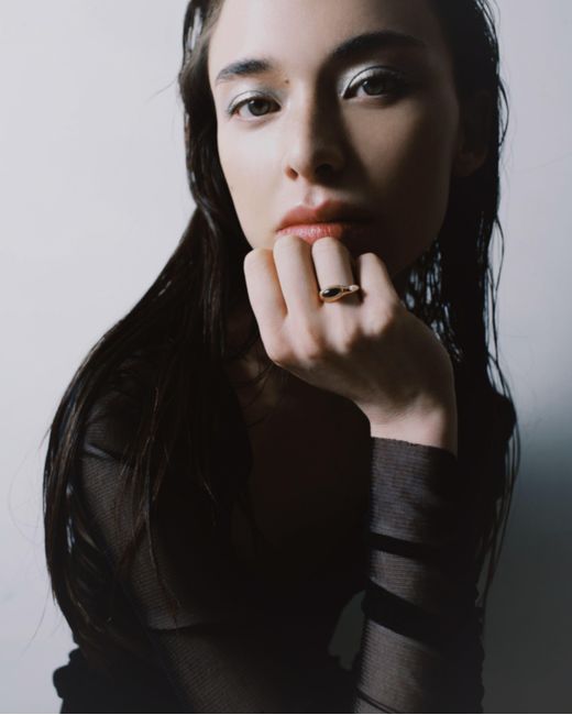 Gem Island Metallic Chira Ring