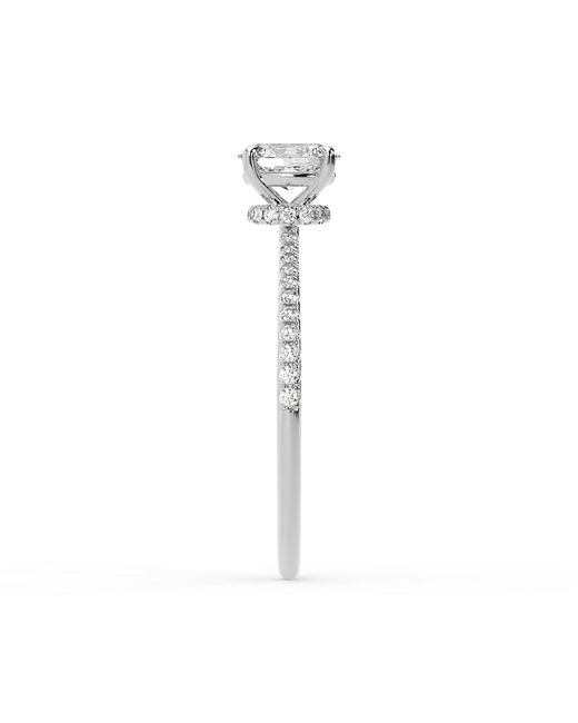 Artisan White Oval Lab-Grown Diamond Cocktail Ring