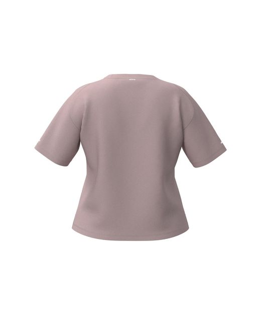 Aora Athletics Purple Zenja Eco-Friendly Loose Shirt For – Flowy Lightweight Cotton-Blend Top