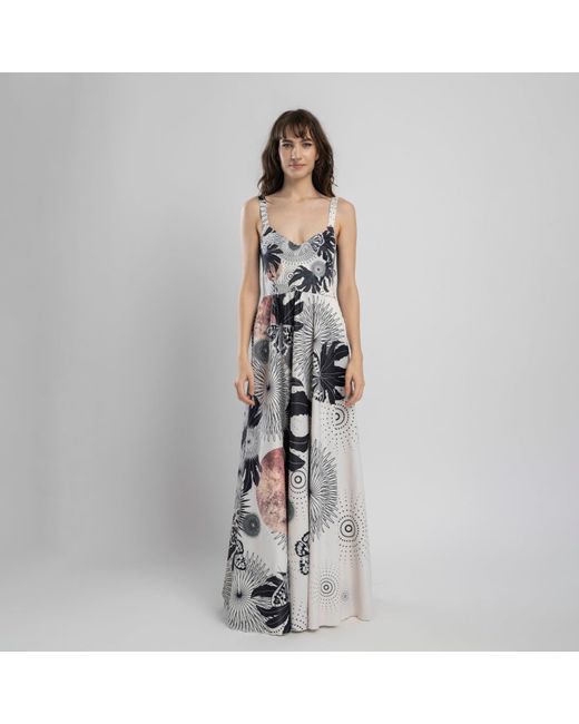ARTISTA Black Neutrals Epic Maxi Dress