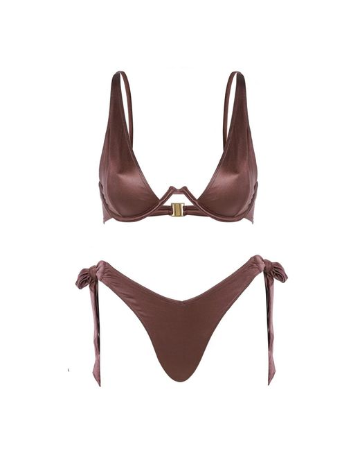 Cherina Beachwear Llc Brown Ella Bikini