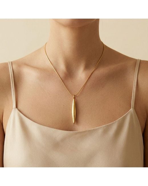 Jaredjamin White Zeppelin Necklace Pendant Charm