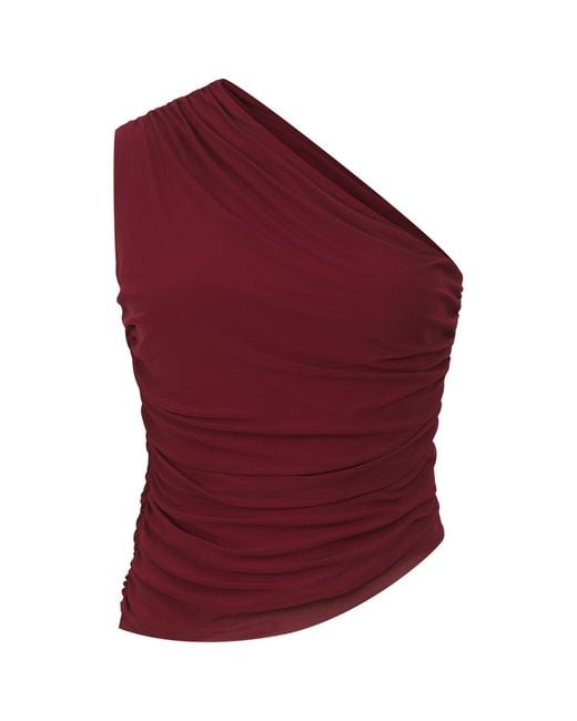 Celestine & Mae Red Aura Top