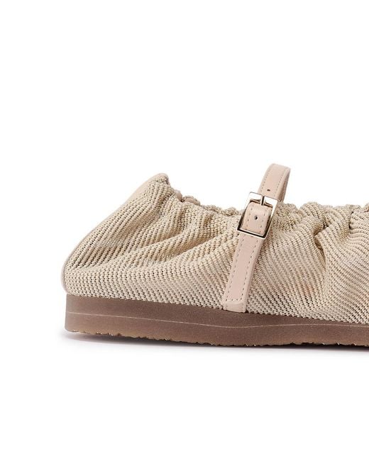 Naguisa Multicolor Neutrals Leonora Taupe Mesh