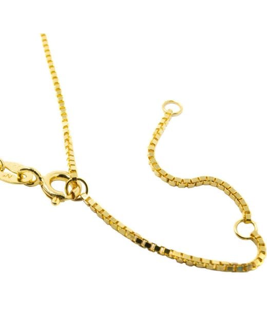 NASI SILVER Yellow Pear Atarah Necklace- Topaz