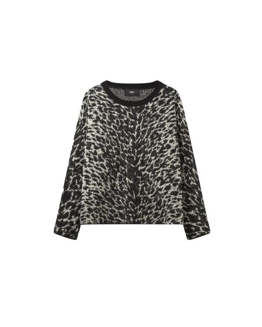 Other Uk Black Eden Leopard Sweatshirt