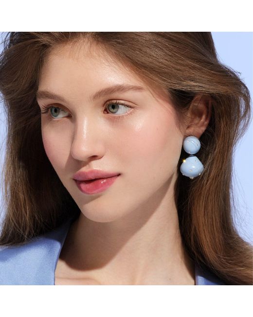 Saule Label Blue Nina Earrings
