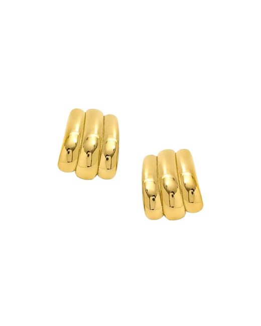 Mickey's Girl Metallic Golden Monroe Waterproof Earrings