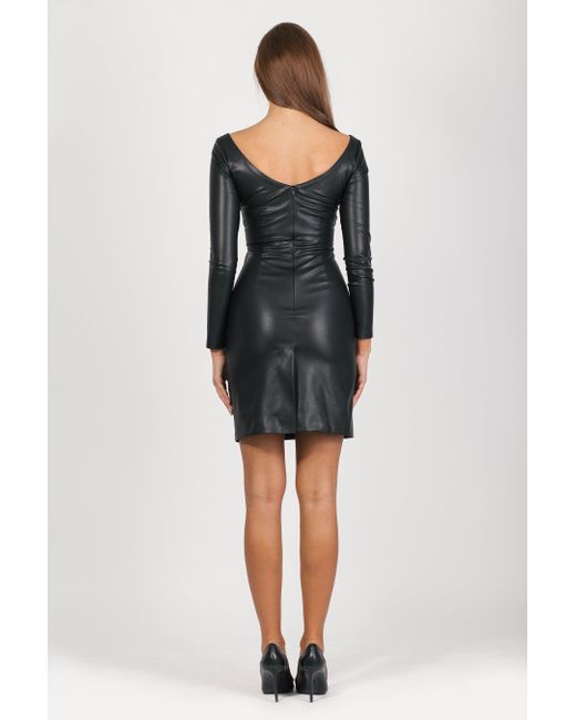Maison Bogomil Black Long-Sleeved Dress