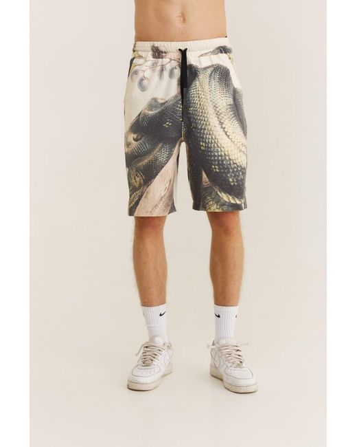 mysimplicated Natural Bermuda Shorts for men