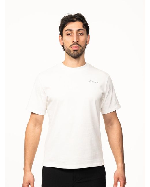 Saved Lab White Mission Tee for men