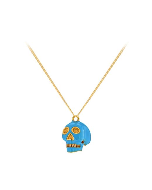 True Rocks Metallic 18K Plated & Enamel Mini Pill Pendant for men