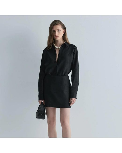 Sd Collection Black Joli Leather Mini Bag