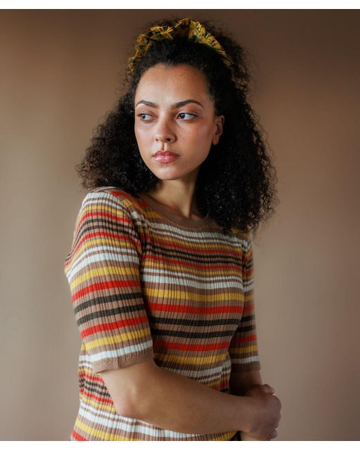 Mabli Brown Caravan Tee