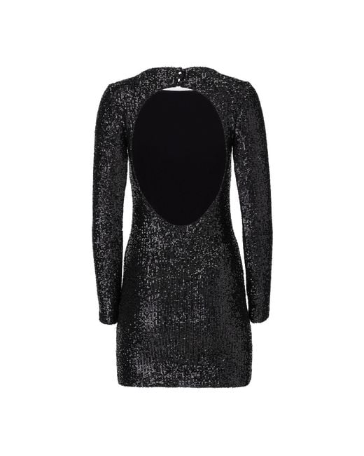 Lita Couture Black Sequin Mini Dress