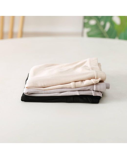 Soft Strokes Silk Natural Neutrals Set Of Two Knitted Silk Trunks