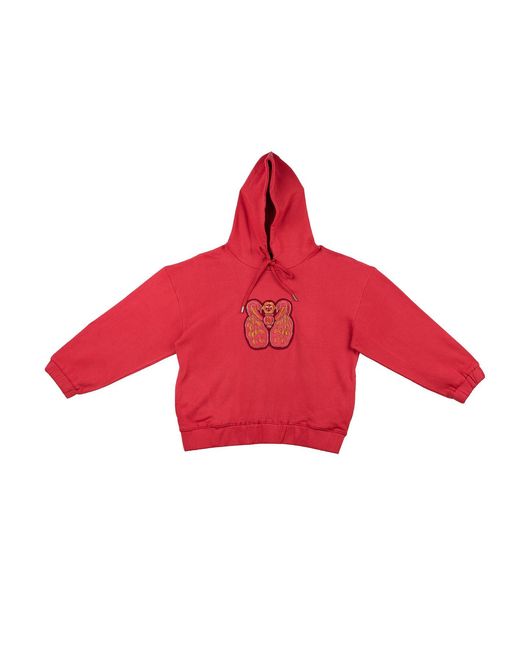 Lo Neel Red Colette Hoodie