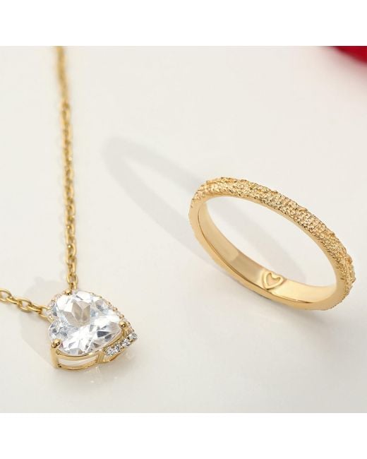 The Jewelz Metallic Lover's Rock Impression Ring