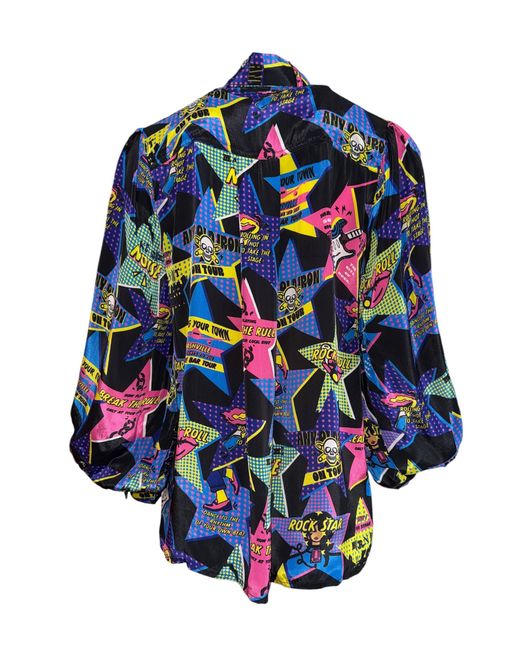 Any Old Iron Blue On Tour Necktie Shirt