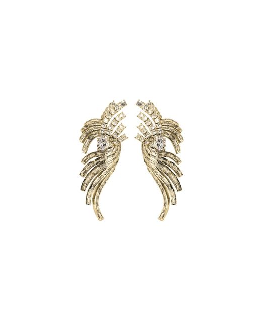 Stephanie Browne Australia Metallic Birds Of A Feather Earrings