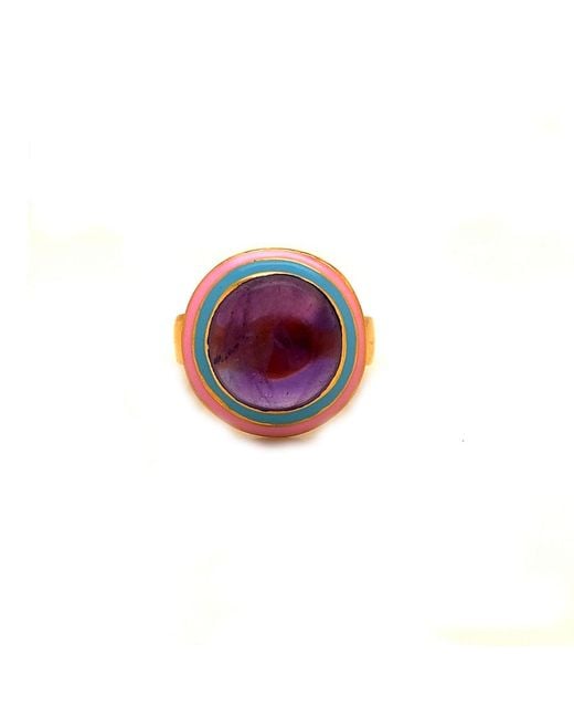 GEM BAZAAR Blue Duomo Ring