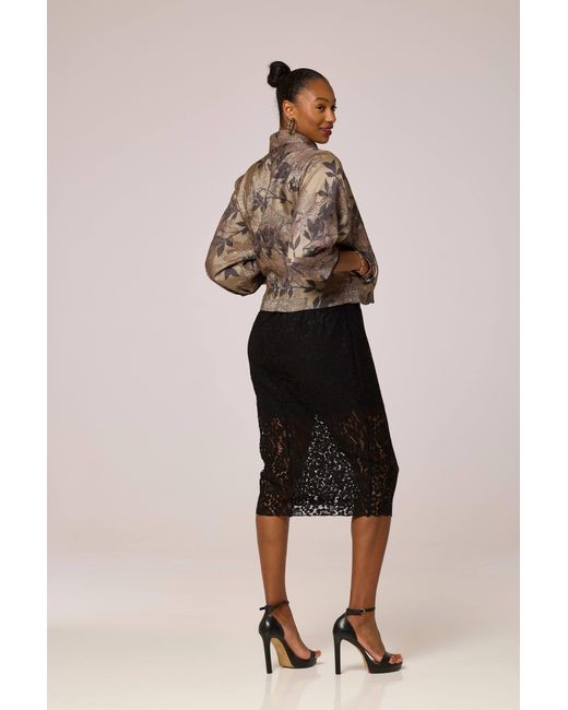 Lioness by Tf Gray Neutrals Luxe Asshy Petal Jacket