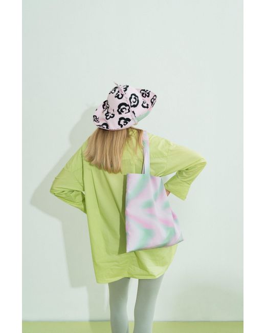 Lost Pattern Pink Day Dream Tote Bag