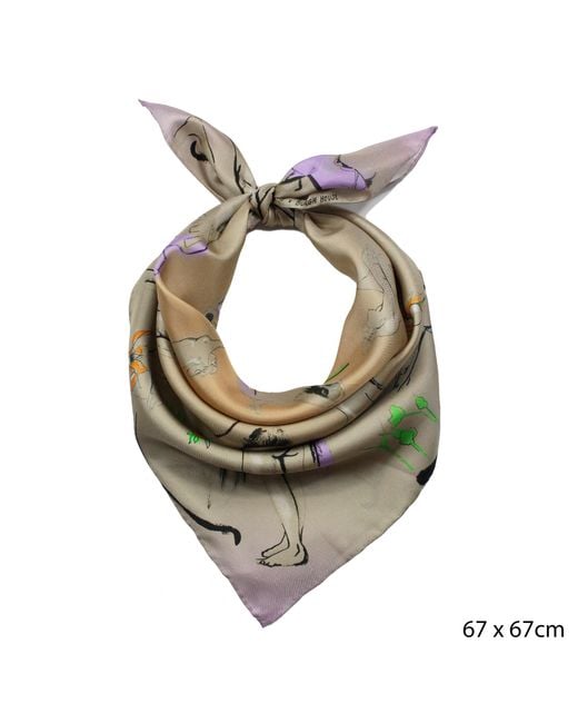 Klements Natural Ponds Silk Scarf