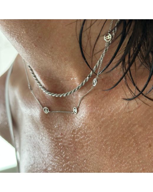 Evie Jewelry Metallic Game Day Waterproof Choker Necklace