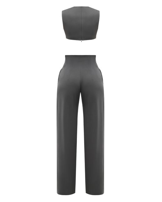 HER CIPHER Gray Soho Pants