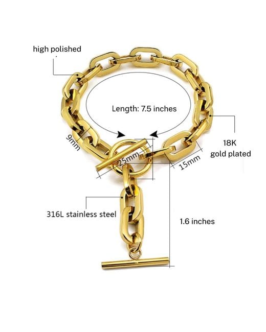 Mickey's Girl Metallic Dominion Waterproof Bracelet