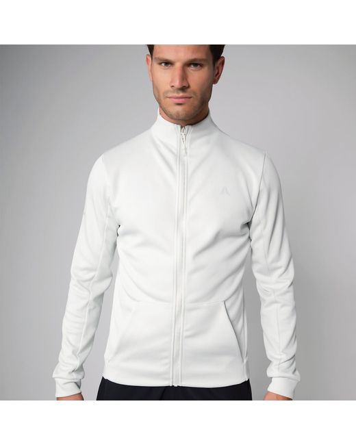 Aora Athletics Gray Performance Eco-Friendly Jacket For Gym, Yoga, Running, And Everyday Wear for men