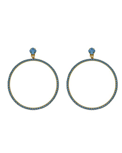Vicki Sarge Black The Jumbo Hoop Earrings