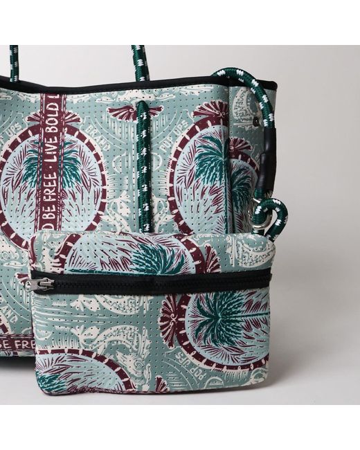 Pop Ups Brand Blue Everyday Tote Pop Ups Scarf