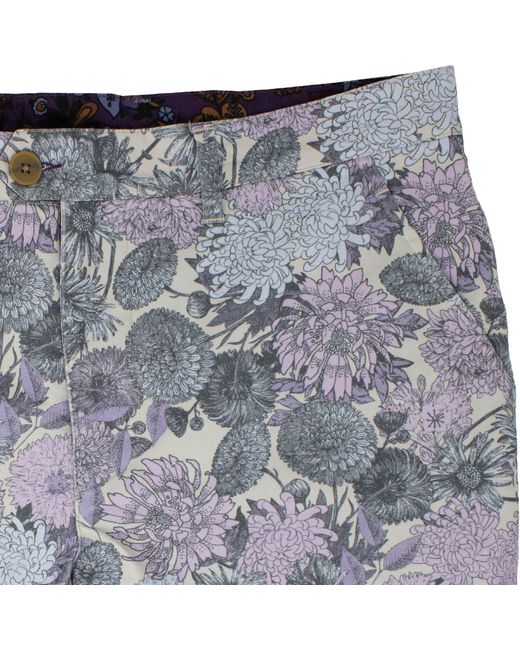 Lords of Harlech Multicolor John Lux Mums Floral for men