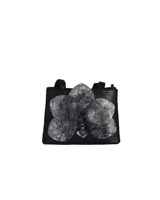 F3Rog by Rana Black Orchid Shoulder Bag