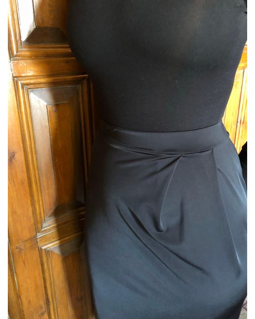Frock Tales Black Below The Knee Shobhana Skirt