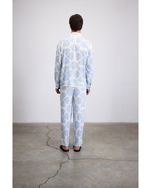 Je Te Veux Blue Bleu Pant for men