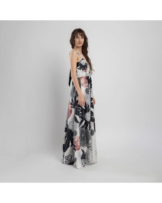 ARTISTA Black Neutrals Epic Maxi Dress