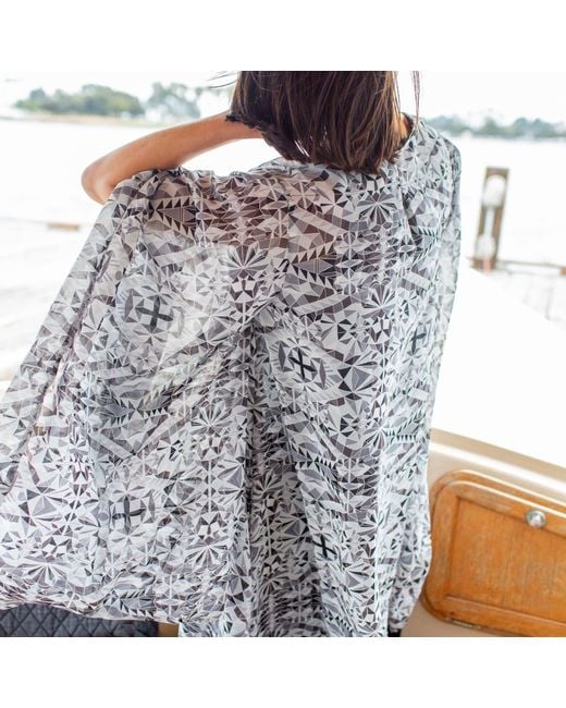 Jennafer Grace Multicolor Pythagoras Kimono