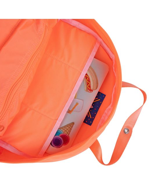 Mokuyobi Orange Coral Atlas Backpack
