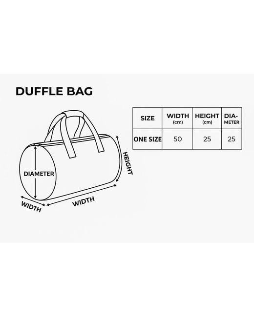 Up-fuse Blue Duffle Bag