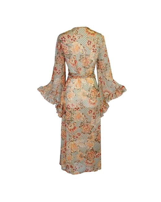 Jennafer Grace Natural Boogie Muse Wrap Dress